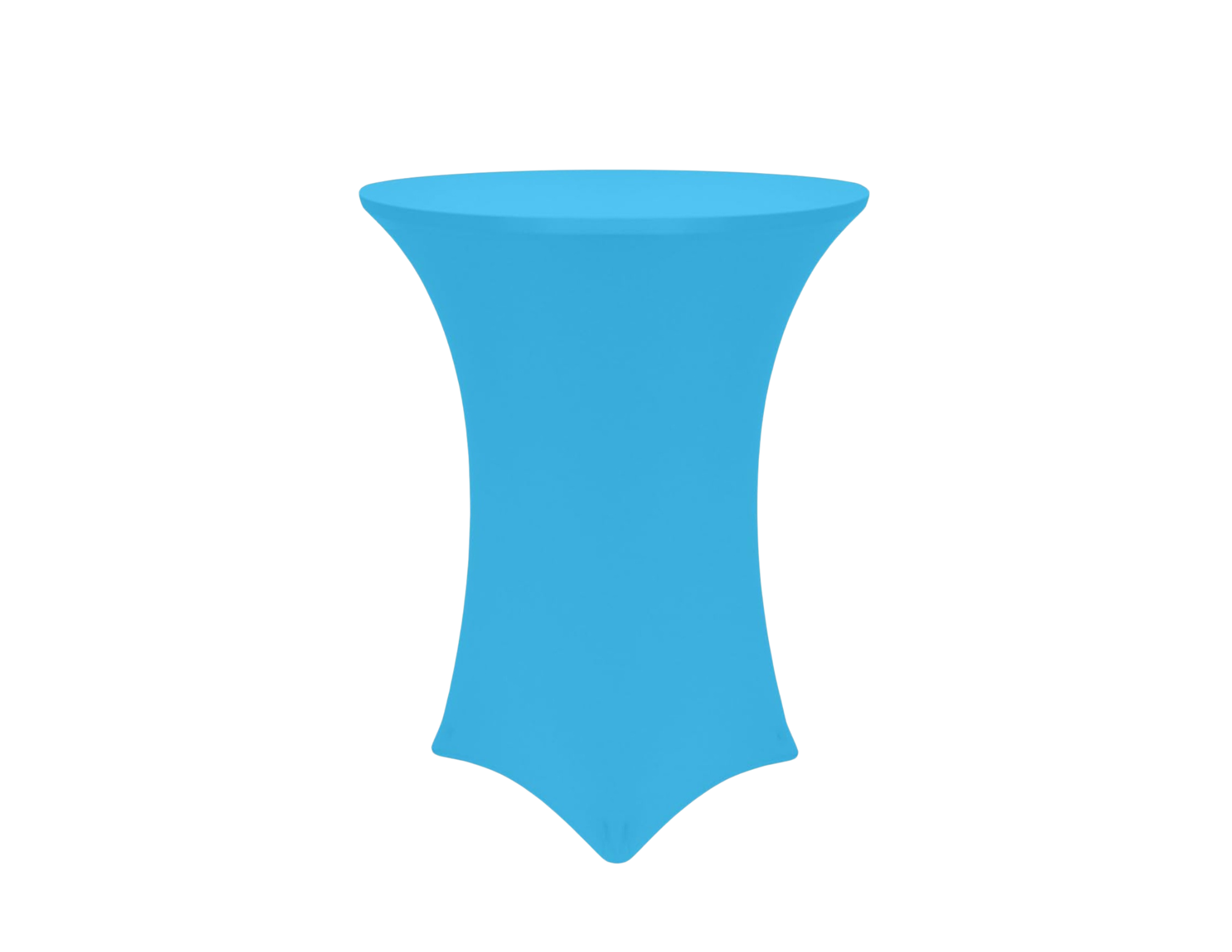 Spandex (table w/) Turquoise table cover
