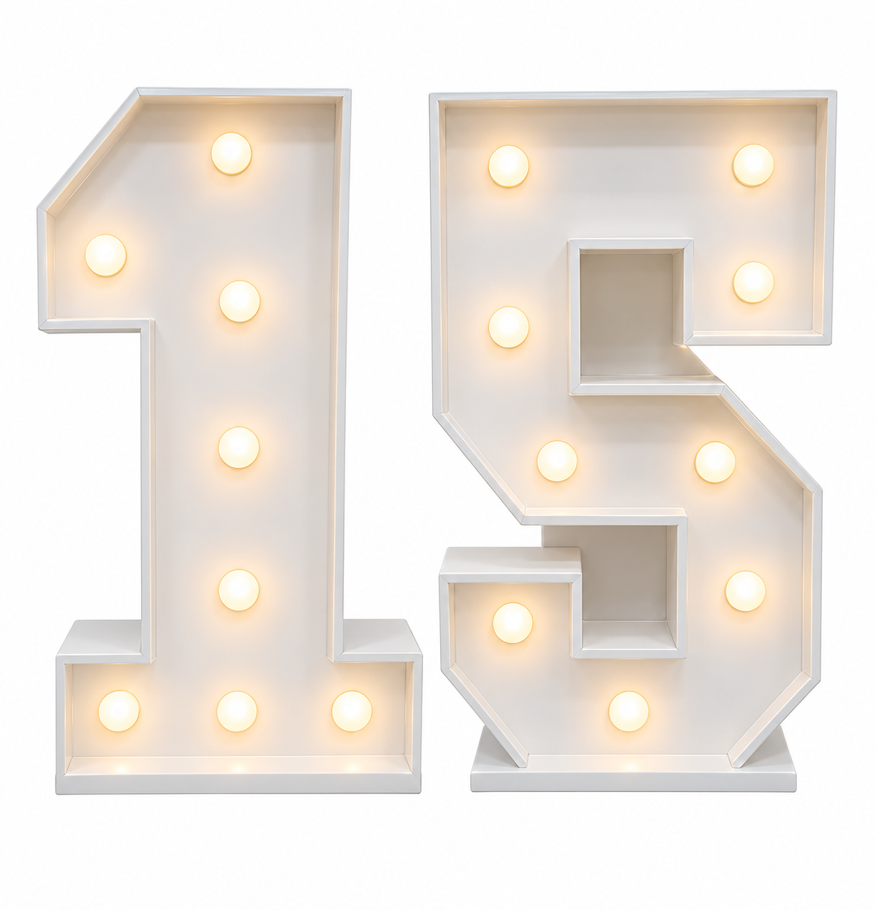 Marquee 0 illuminated light for event rental